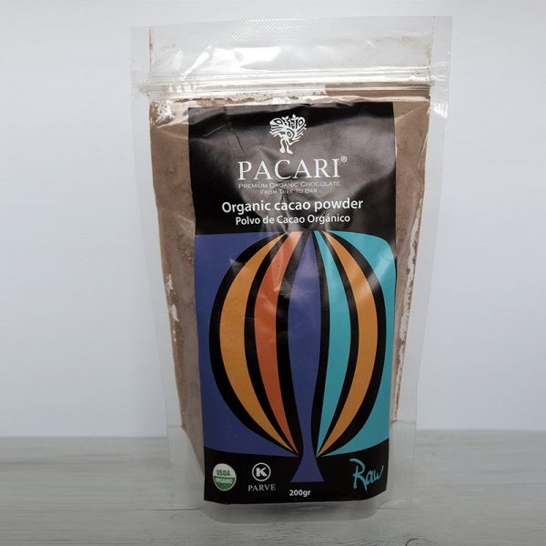 Cacao polvo orgánico crudo pacari Bazar Verde