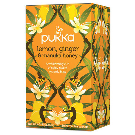 Infusión Lemon, Ginger & Manuka Honey 20 bolsitas (orgánico)