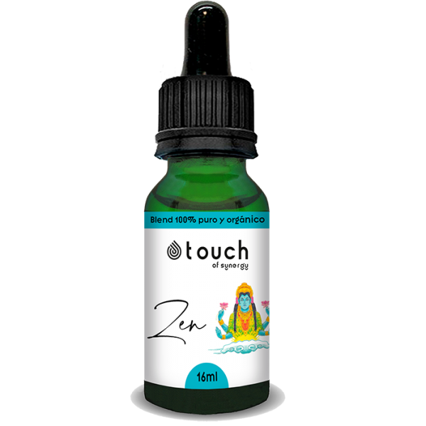 Blend Zen 16 ml sinergia de Mirra-Incienso-Sandalo de la India-Sandalo amarillo-Naranja amarga-Naranja dulce