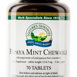 Papaya Mint Chewable